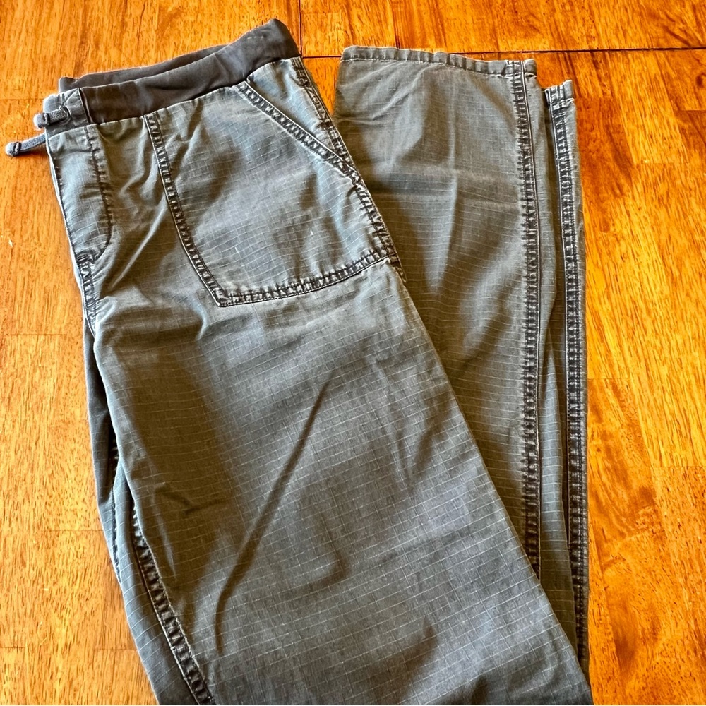 Polo Ralph Lauren Womens Pants Green Size XL Utility Elastic Waist 100%Cotton